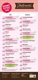 Jodlerwirt - die Schlagerbeiz | Luzern -  - Unser Programm